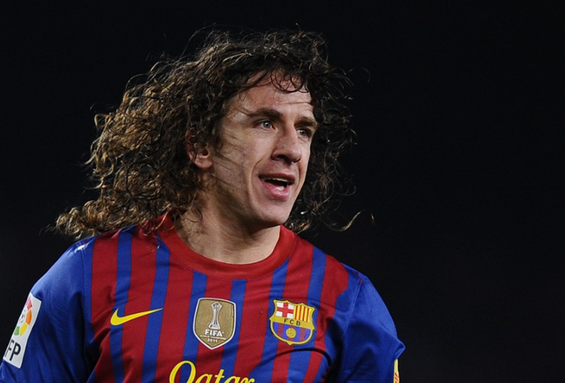Thủ quân Carles Puyol - biểu tượng của tinh thần chiến đấu và lòng trung thành tuyệt đối của người dân xứ Catalonia.